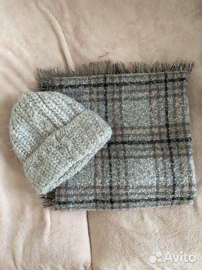 Комплект шапка и шарф