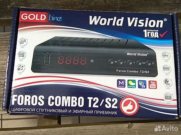 Цифровой спутниковый и эфирно-кабельный приемник W