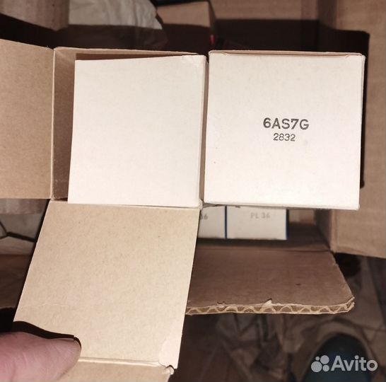 Радио лампа 6AS7G