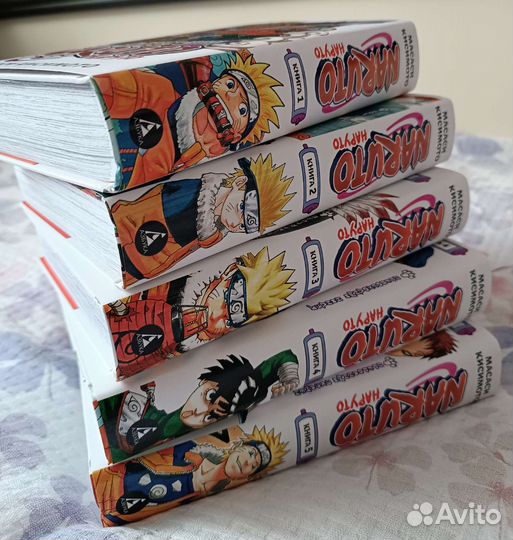 Манга Наруто 1-5 том