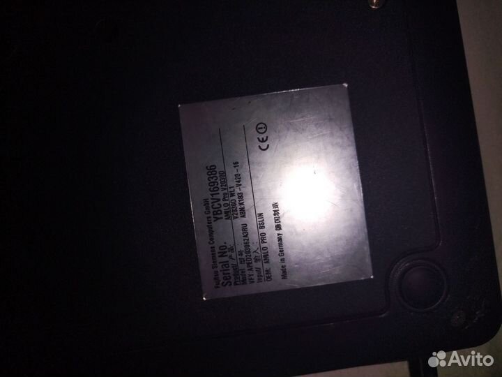 Ноутбук fujitsu Siemens amilo PRO