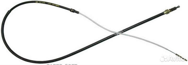 JP group 1170303400 Трос стояночного тормоза зад п