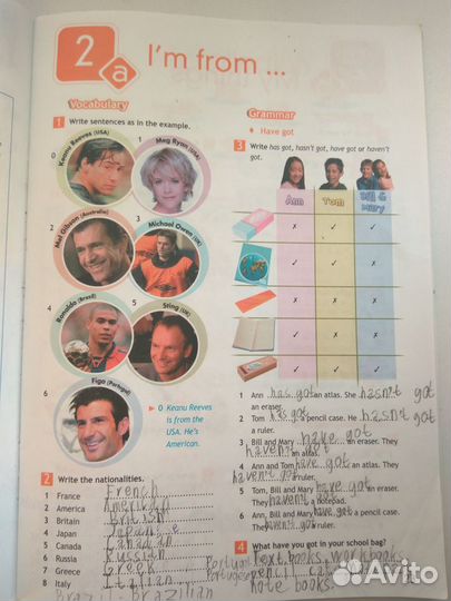 Английский язык 5 класс Рабочая тетрадь