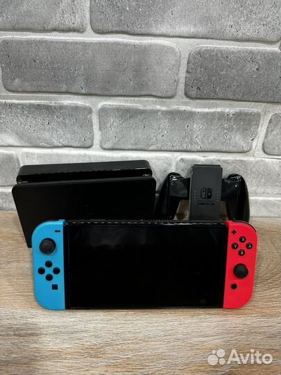 Nintendo switch oled с играми