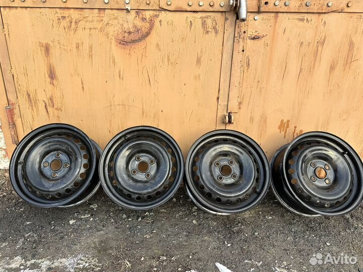 Штампованные диски r15 на hyundai/ Kia Rio