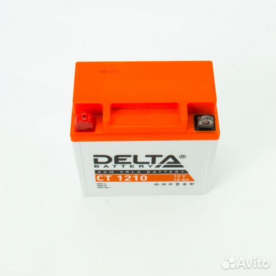Акб 12V10Ah (137х77х135) (необслуж.) Delta