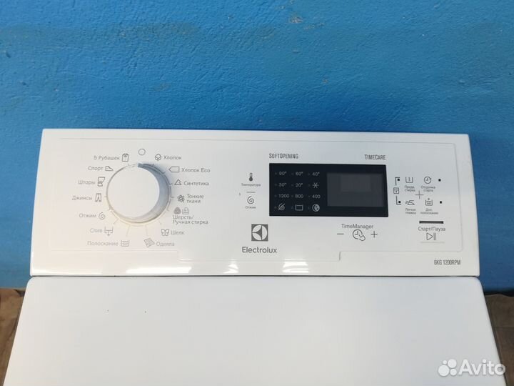 Electrolux с вертикальной загрузкой