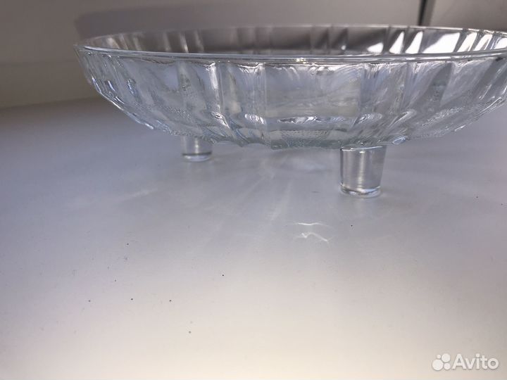 Ваза для фруктов, конфет на ножках СССР