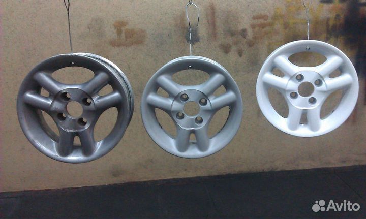 Пескоструйная обработка. Полимерное окрашивание