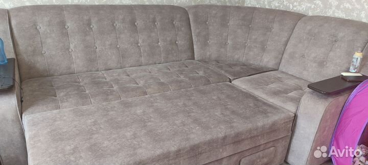 Большой угловой диван бу