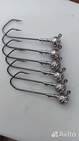 Джиг головки 6-46гр 120 барбариан, коготь