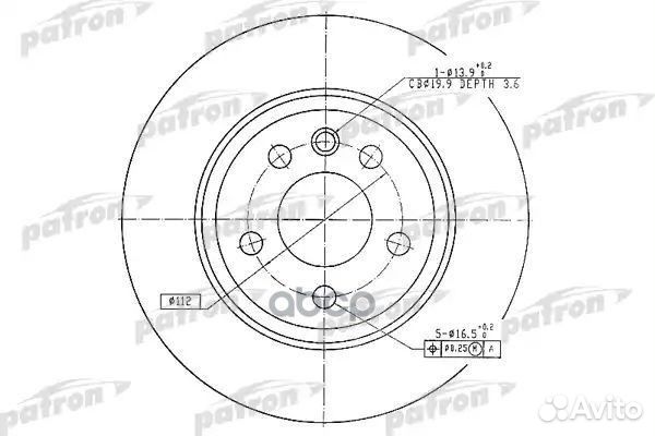 Диск тормозной задн ford: galaxy 00, seat: ALH