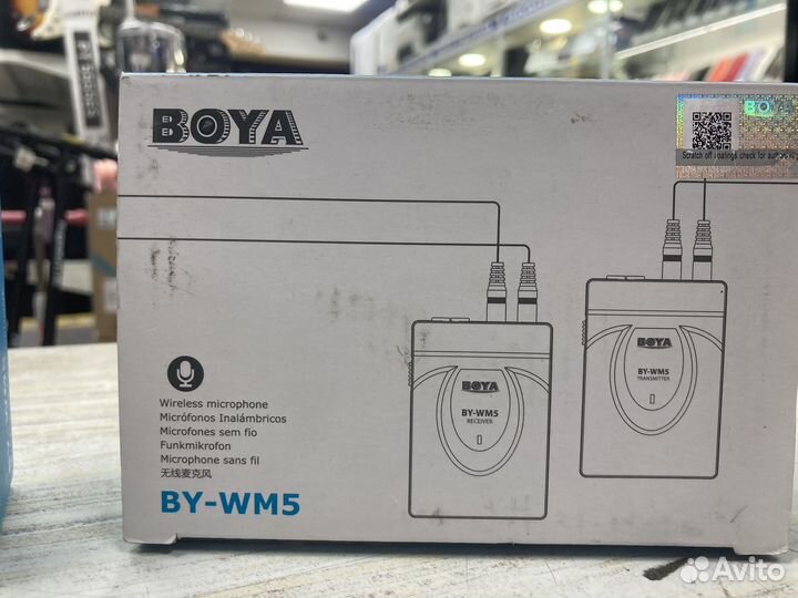 Петличный микрофон Boya BY-WM5