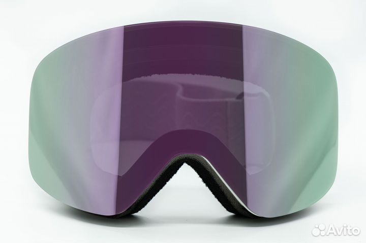 Маска snowy aura white grey crystal pink S3 + S1