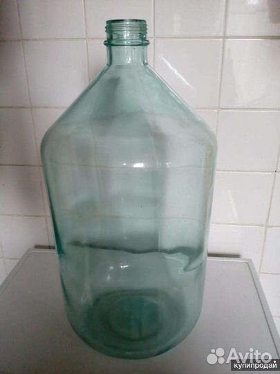 Бутылка стеклянная 20 литров
