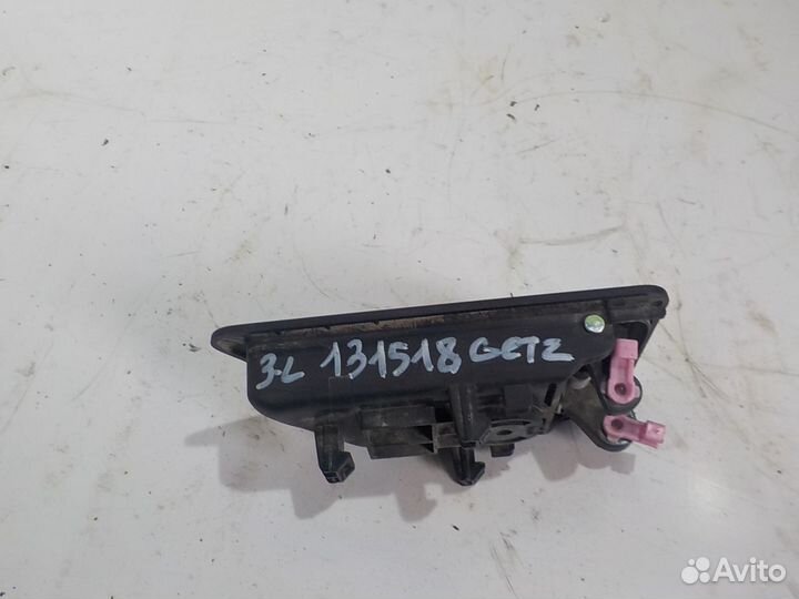 Ручка двери внутренняя hyundai getz задняя левая