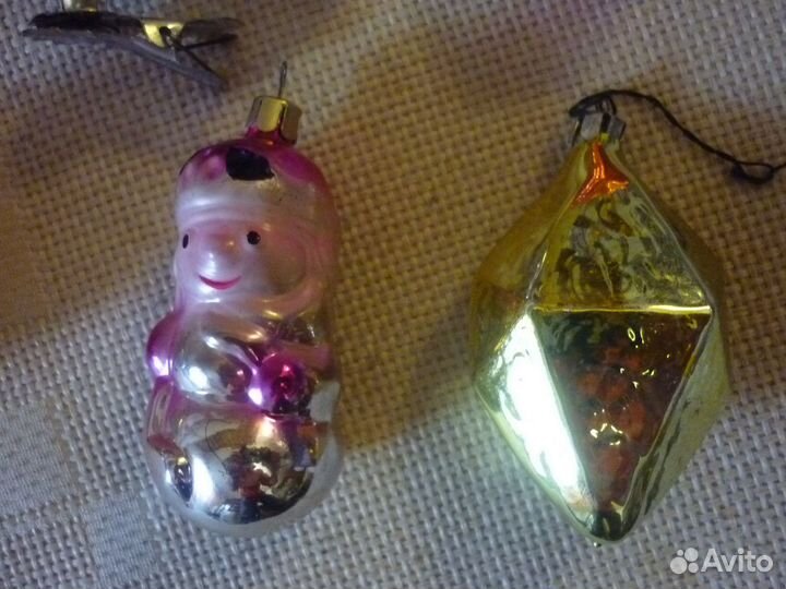 Заяц на прищепке, дед мороз, рыбка, конек