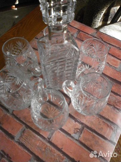 Хрустальная посуда СССР