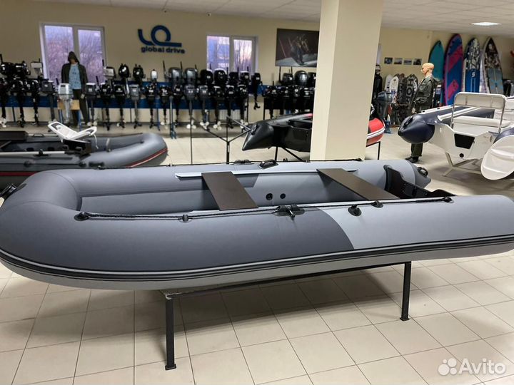 Лодка пвх Stormline Classic Air 360 серая