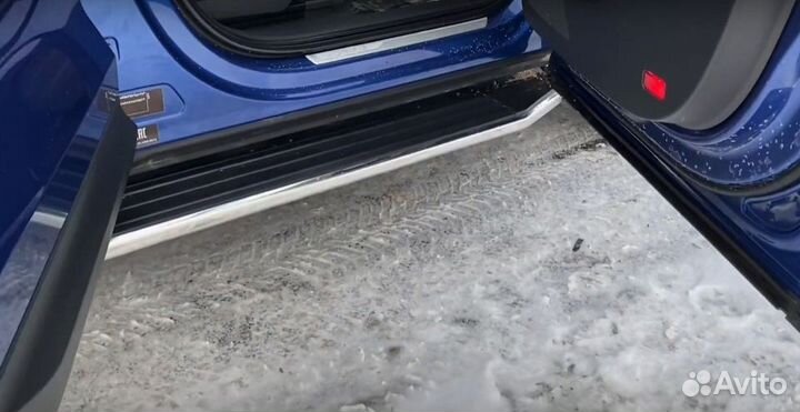 Пороги площадка Шкода Карок