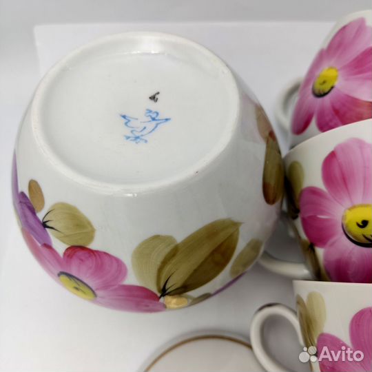 Сервиз чайный, тарелки разные СССР