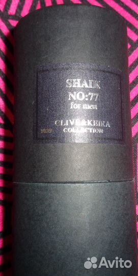 Мужская вода clive & keira shaik NO 77 30 мл