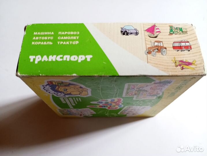 Кубики деревянные Томик