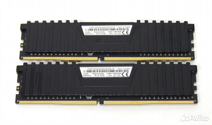 Оперативная память DDR4 16GB KIT 2x8GB Corsair Ven