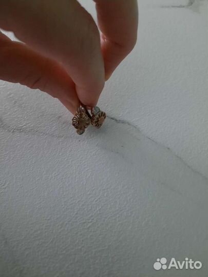 Серебряные серьги