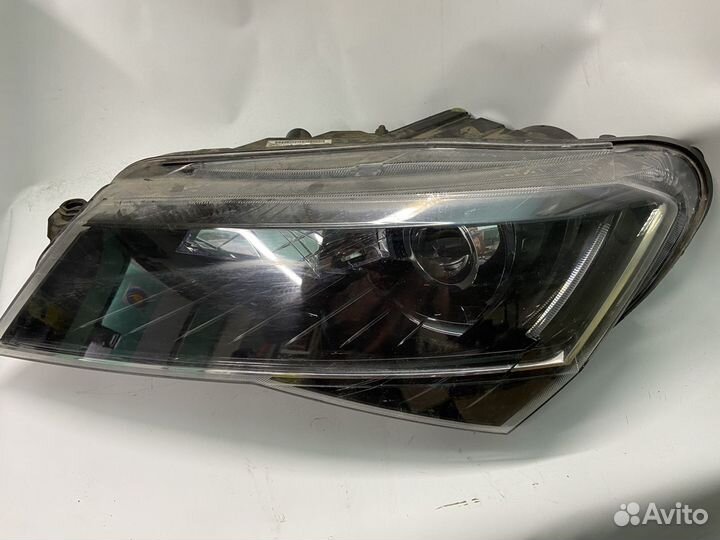 Фара skoda superb