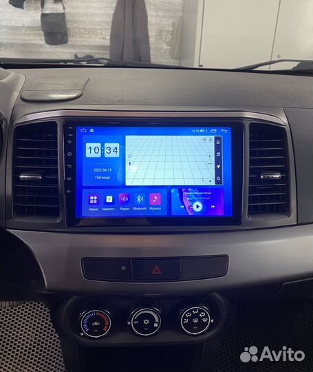 Магнитола Mitsubishi Lancer 10 с камерой