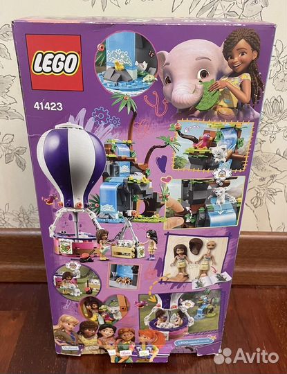 Lego friends 41423 Джунгли:спасение тигра 7+