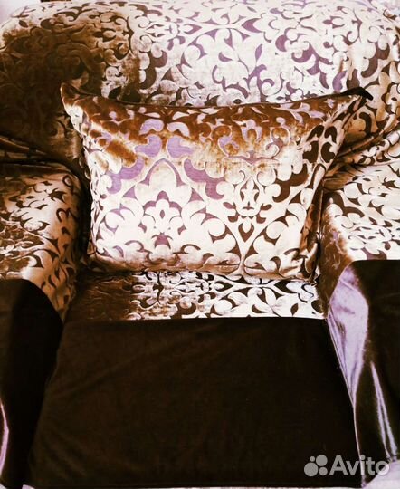 Дивандеки бархат Италия Believe Homextile 7 предм