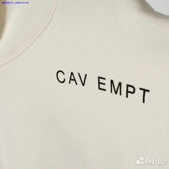 Cav Empt: белое худи для настоящих ценителей