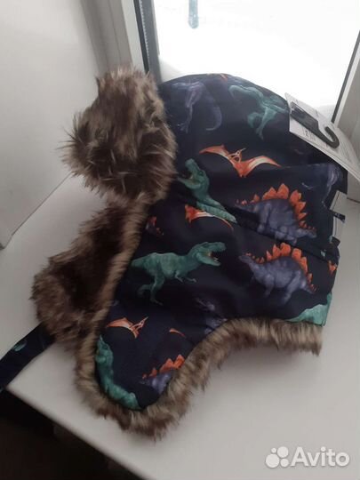 Новая Детская шапка ушанка H&M