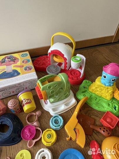 Детские игрушки play doh пакетом для лепки