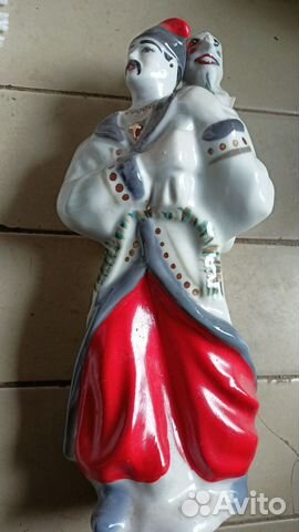 Статуэтка штоф керамика фигура 10 шт