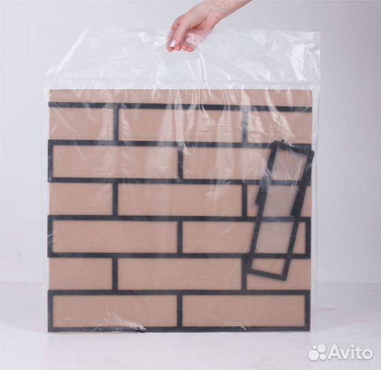 Трафарет для стен под Кирпичи