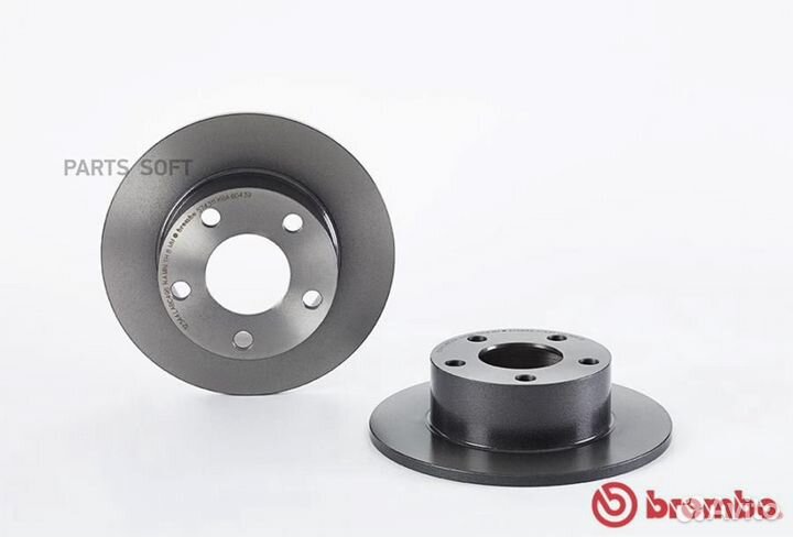 Brembo 08.5743.11 Диск тормозной UV Coated зад