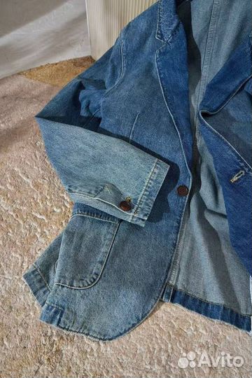 Джинсовый пиджак prada