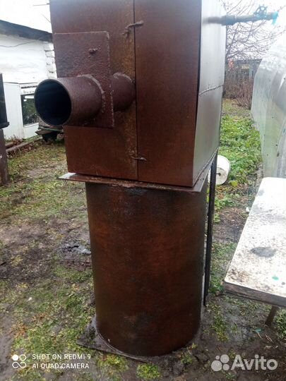Печь банная с баком