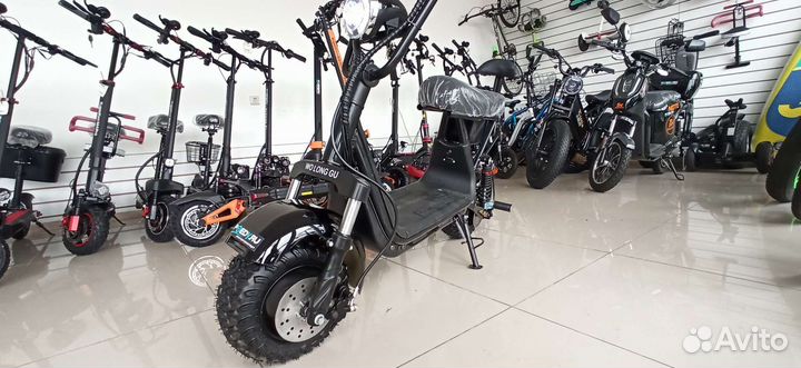 Электроскутер Wolong 1000w