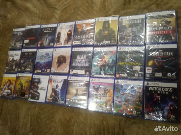Игры PS5 PS4 новые