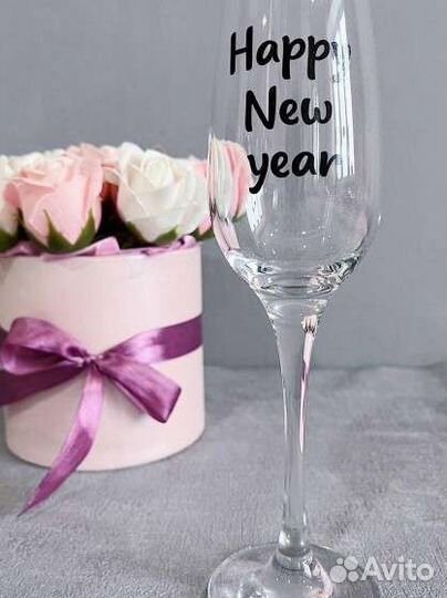 Бокалы на новый год