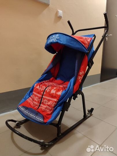 Коляска санки