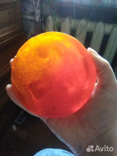 Массажное мыло скраб с люфой