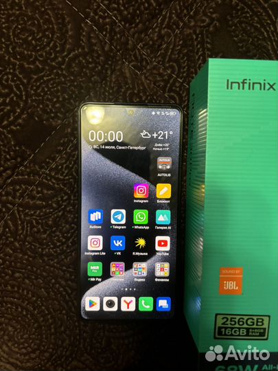 Infinix NOTE 30 Pro, 8/256 ГБ