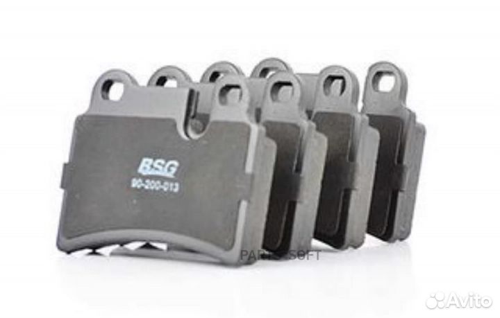 BSG auto parts BSG90-200-013 Тормозные колодки - з
