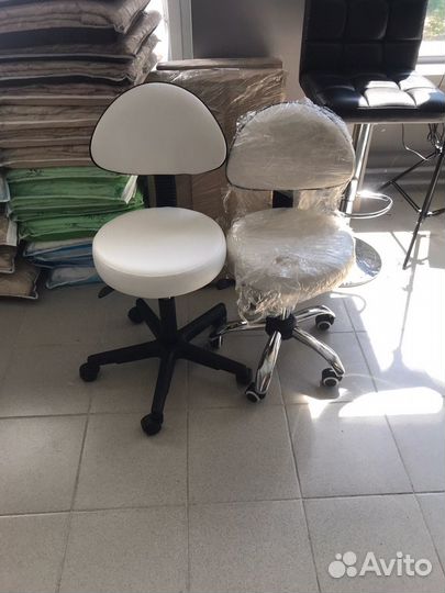 Стул таблетка со спинкой