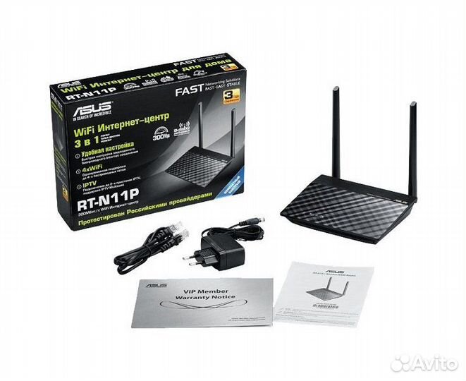 Роутер-репитер Asus RT-N11P